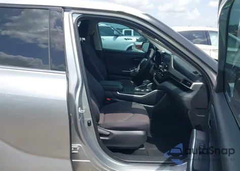 2022 Toyota Highlander L z USA, uszkodzony, nr VIN 5TDCZRAHXNS099393